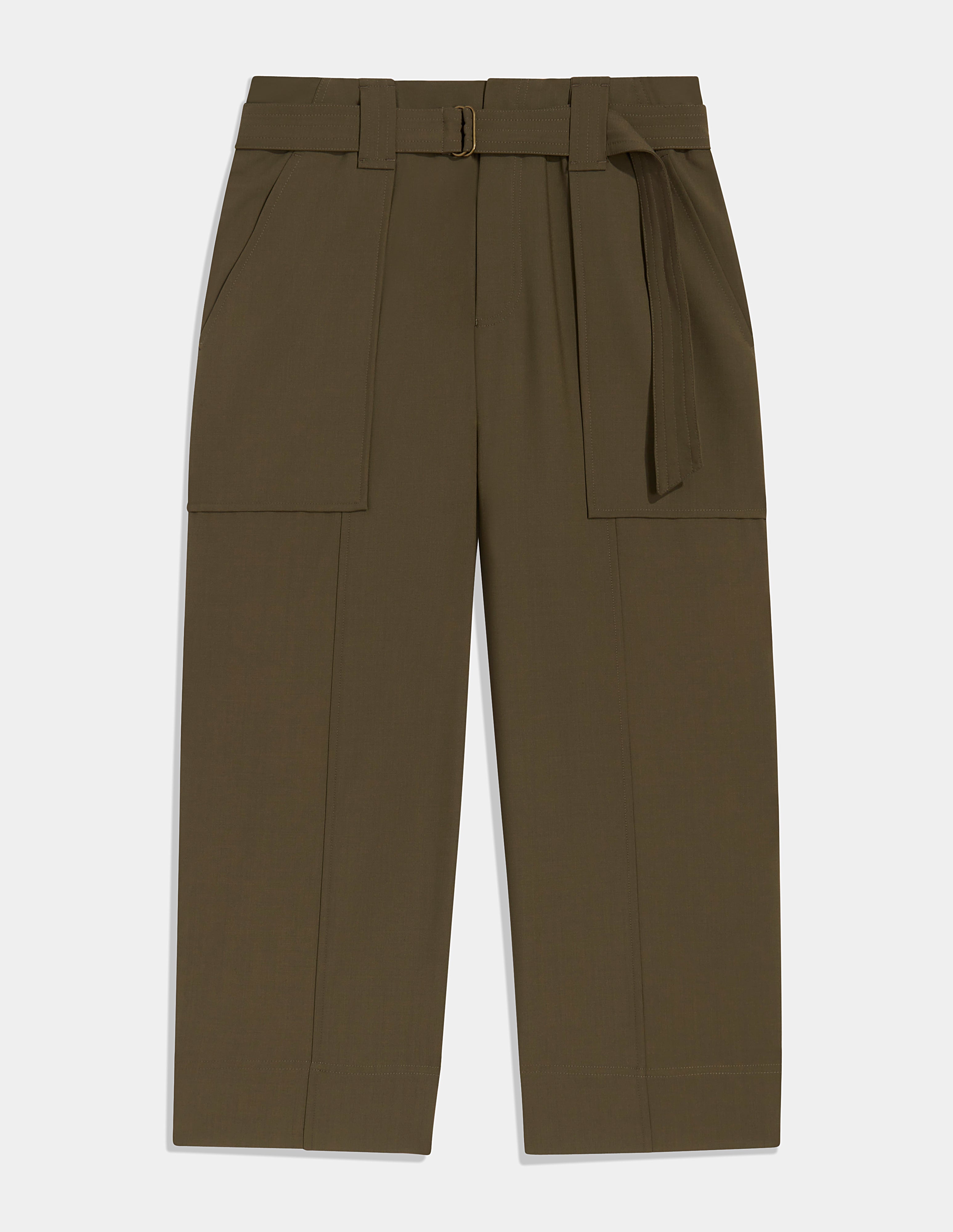 Cropped sale utility trousers