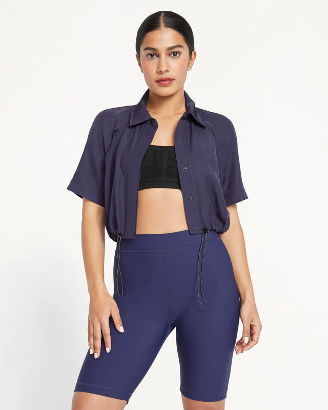 Fine Rib Knit Short