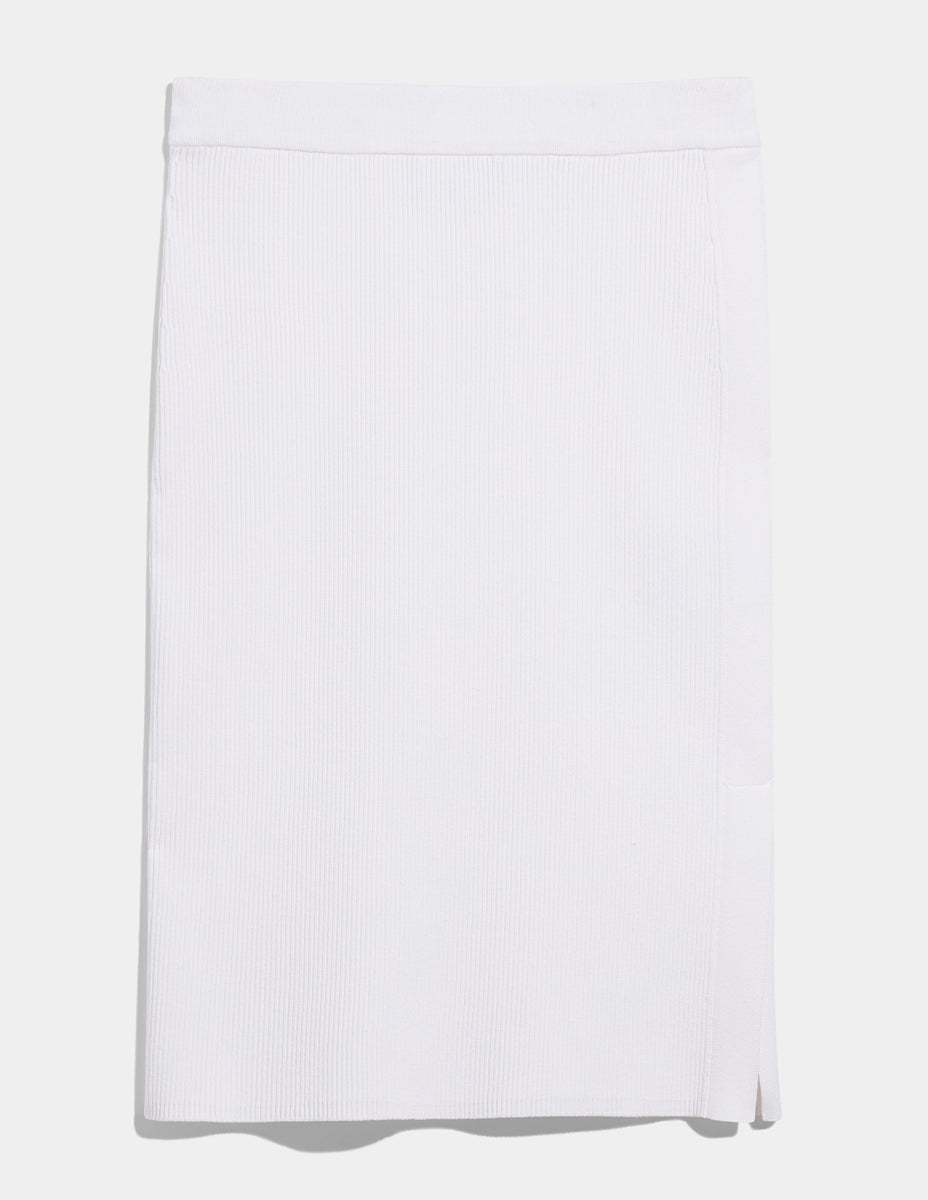 Ribbed Side Slit Midi Skirt – N-V-Us Fashions & Boutique